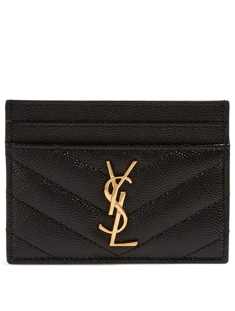 ysl cardholder nordstrom|ysl monogram card holder.